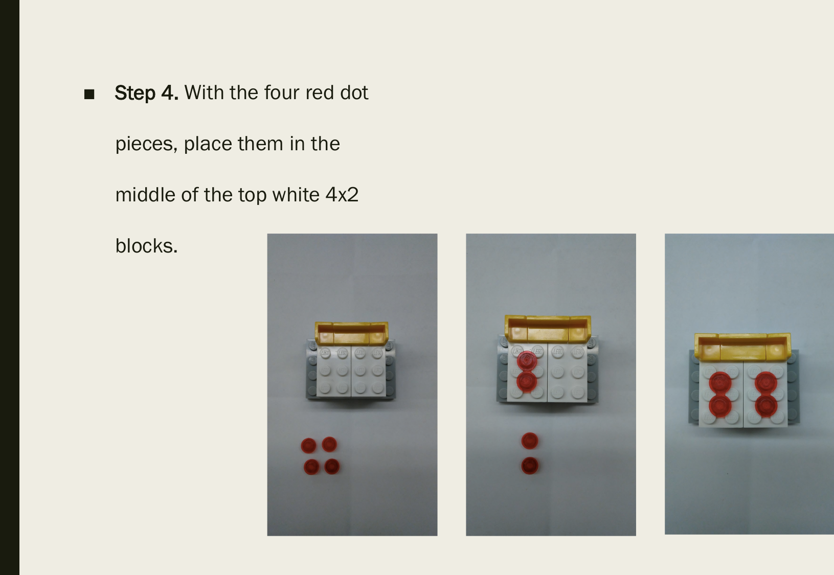 Page 6 of 7 - Lego Assembly Instructions