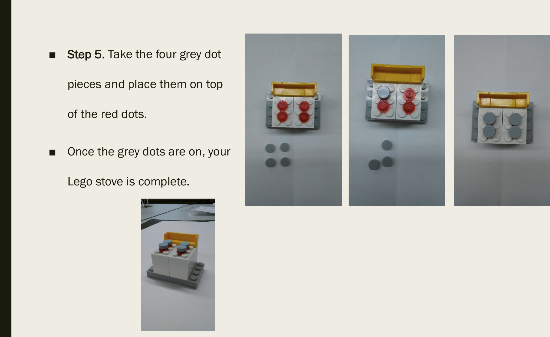 Page 7 of 7 - Lego Assembly Instructions