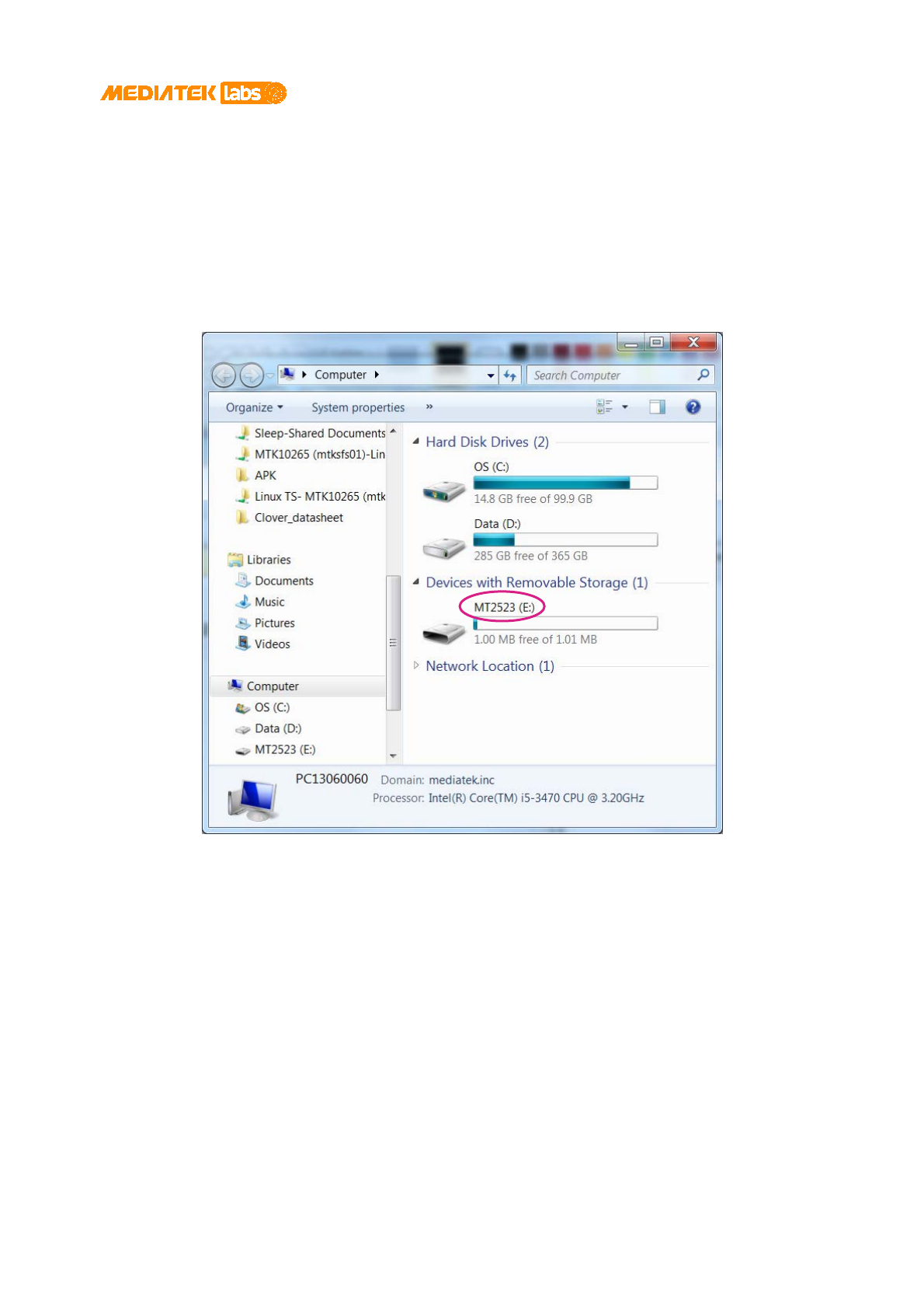 LinkIt 2523 HDK V11 User's Guide Link It Users