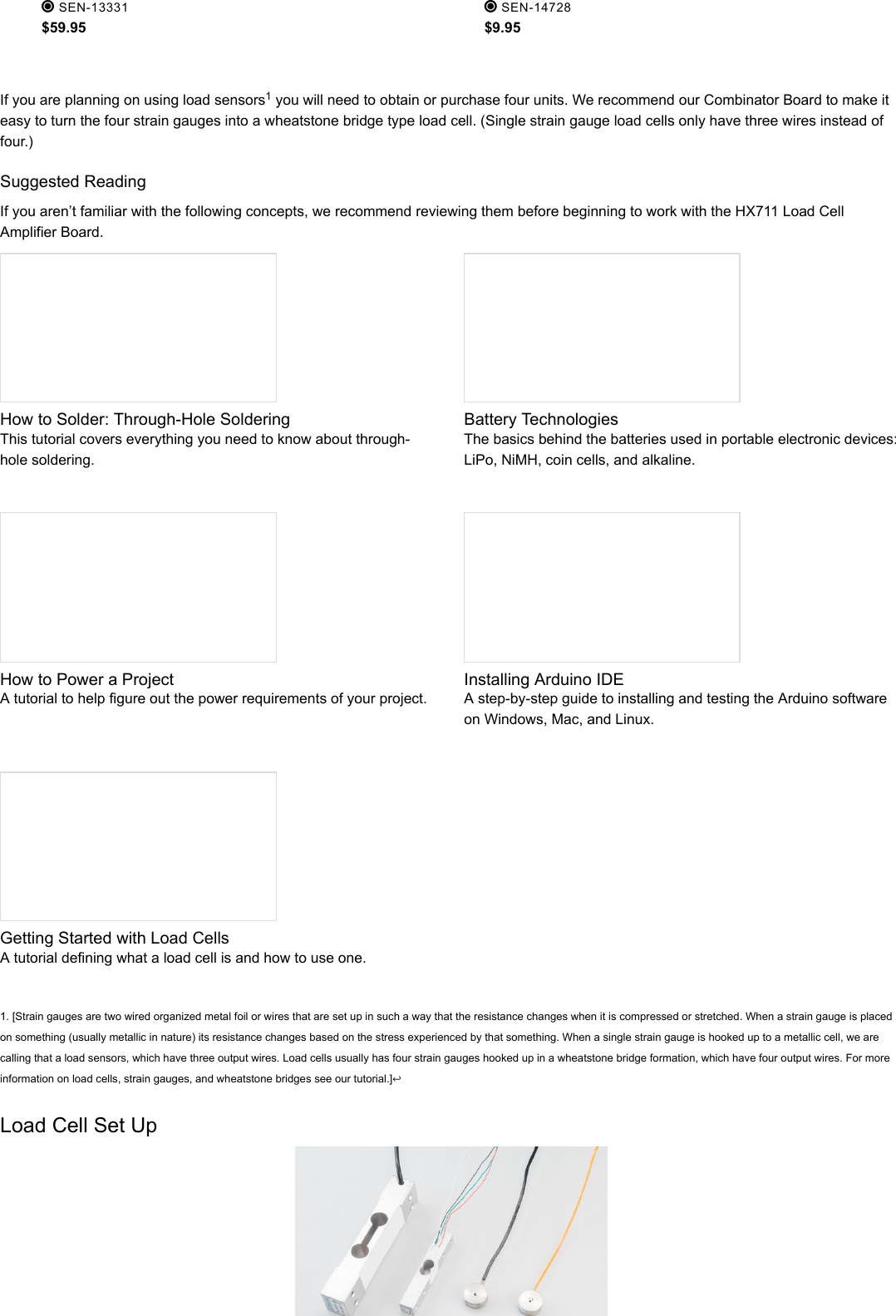 Page 2 of 10 - Load Cell Amplifier HX711 Breakout Hookup Guide - Learn.sparkfun.com