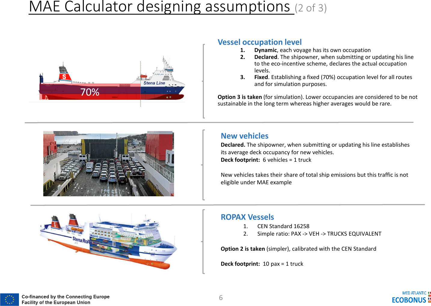 Page 6 of 10 - MED ATLANTIC ECOBONUS MAE EXTERNAL COST CALCULATOR TOOL V10 2 User Manual