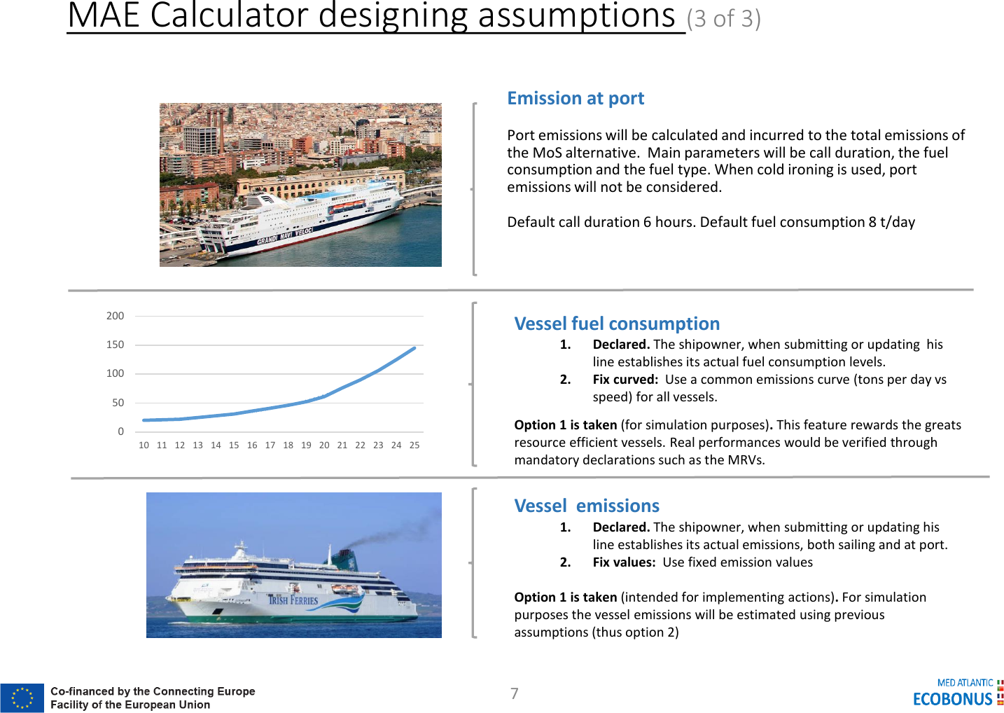 Page 7 of 10 - MED ATLANTIC ECOBONUS MAE EXTERNAL COST CALCULATOR TOOL V10 2 User Manual