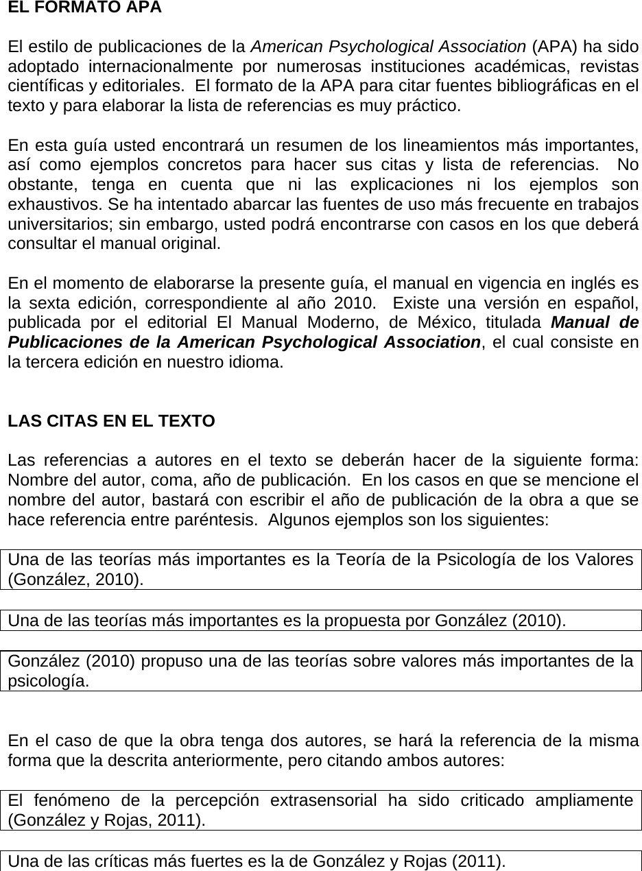 Manual Apa Ulacit Actualizado 12