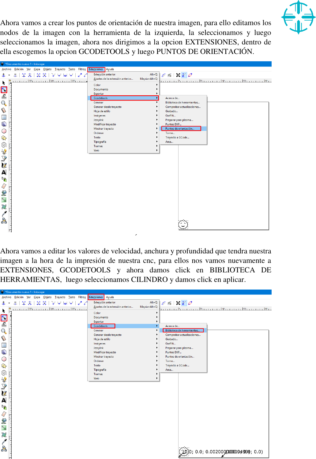 Page 3 of 10 - MANUAL USUARIO CNC