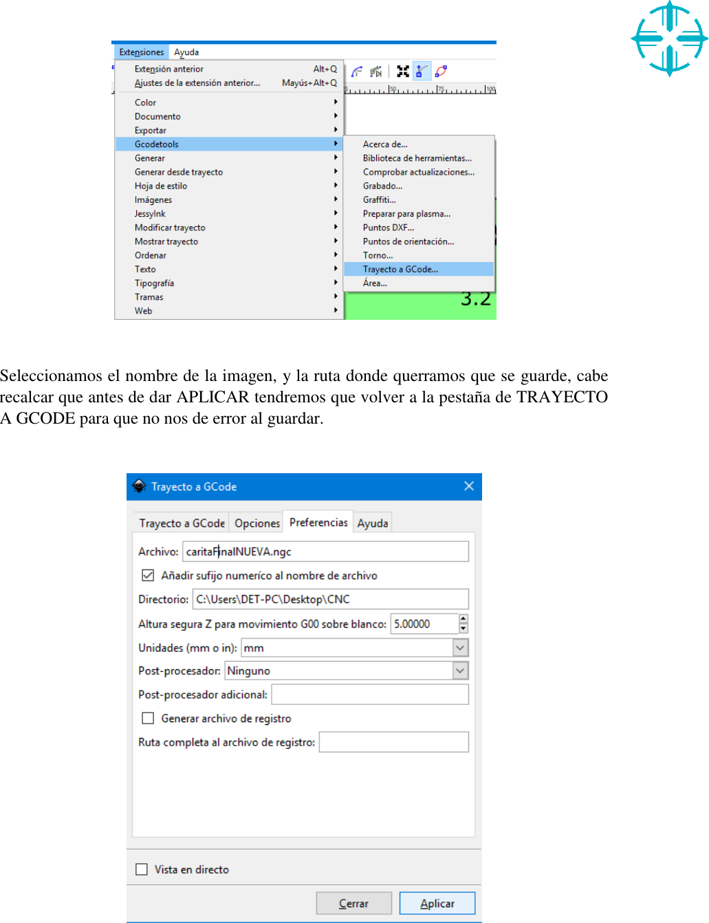 Page 5 of 10 - MANUAL USUARIO CNC