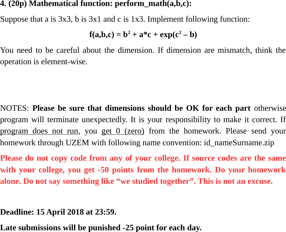 Page 3 of 3 - MATLAB Instructions