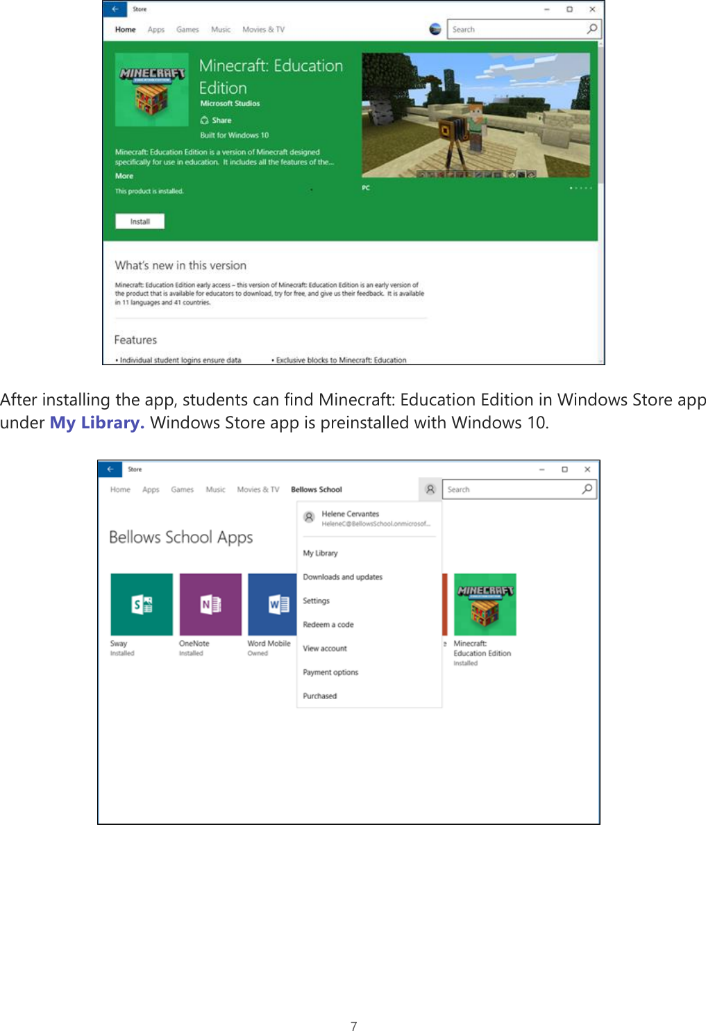 Page 7 of 11 - Microsoft Teams Team Leader Getting Started Guide MEE Educator Deployment