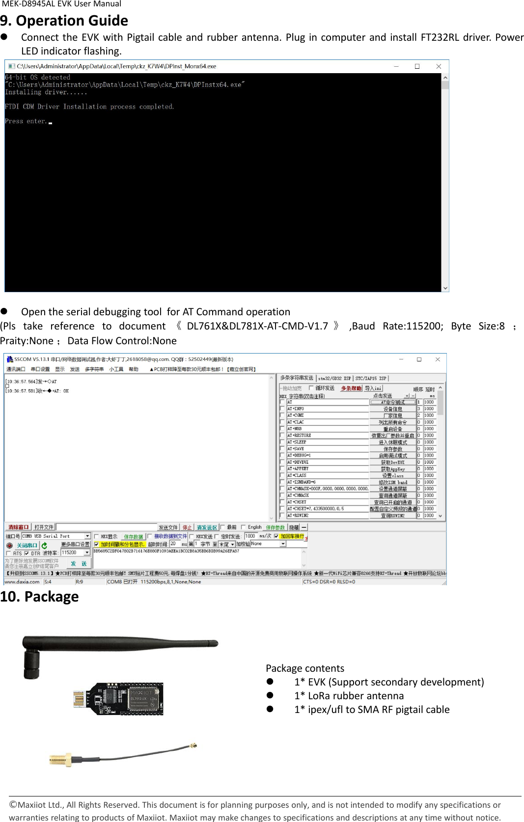 Page 4 of 4 - MEK-D8945 EVK Hardware User Manual