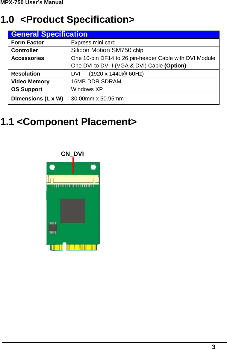 Page 4 of 10 - MP-750_Manual_V10 MPX-750 Manual V10