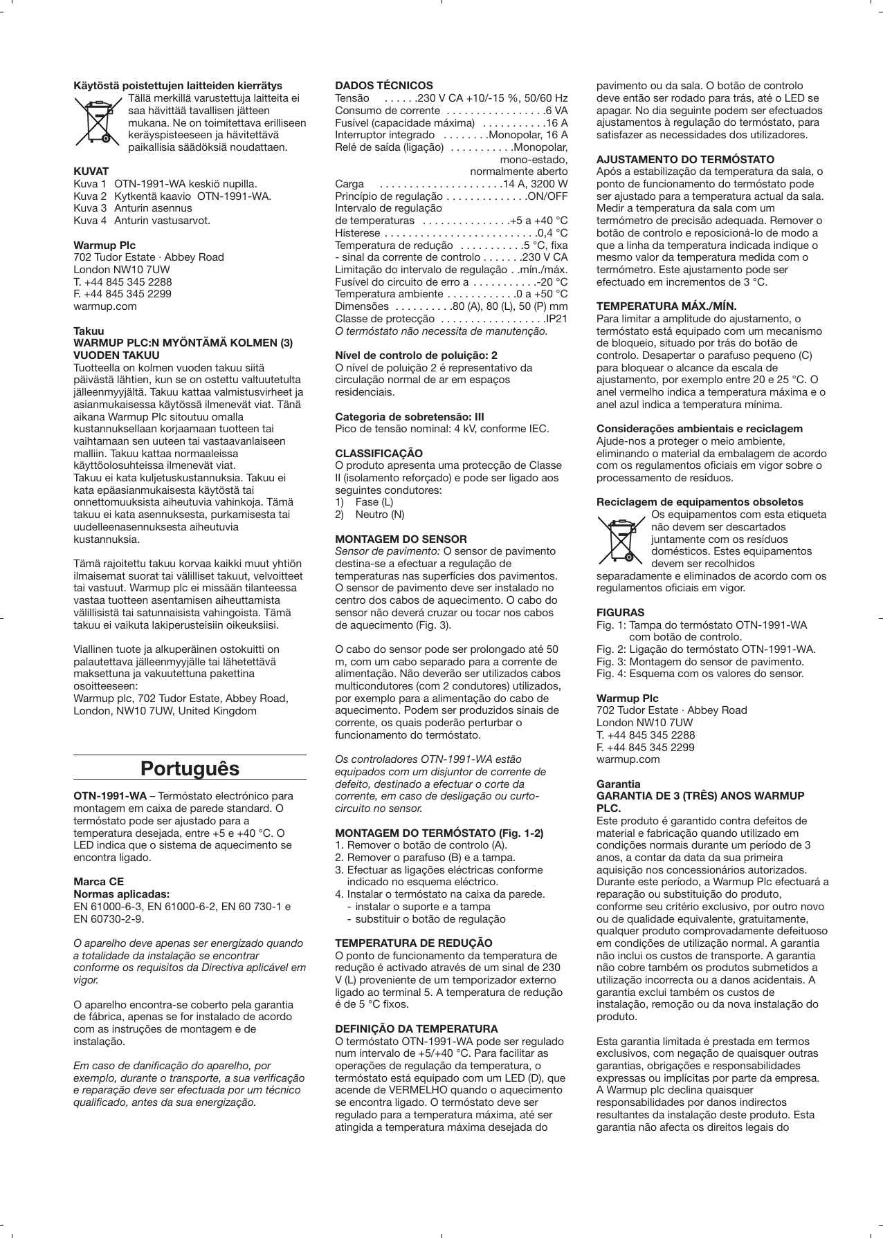 Page 6 of 8 - MSTAT-thermostat-user-manual