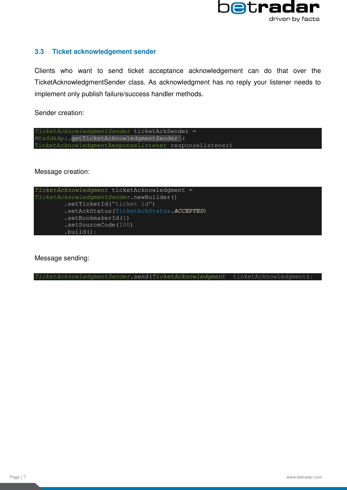 Page 8 of 10 - MTS SDK Developer Guide