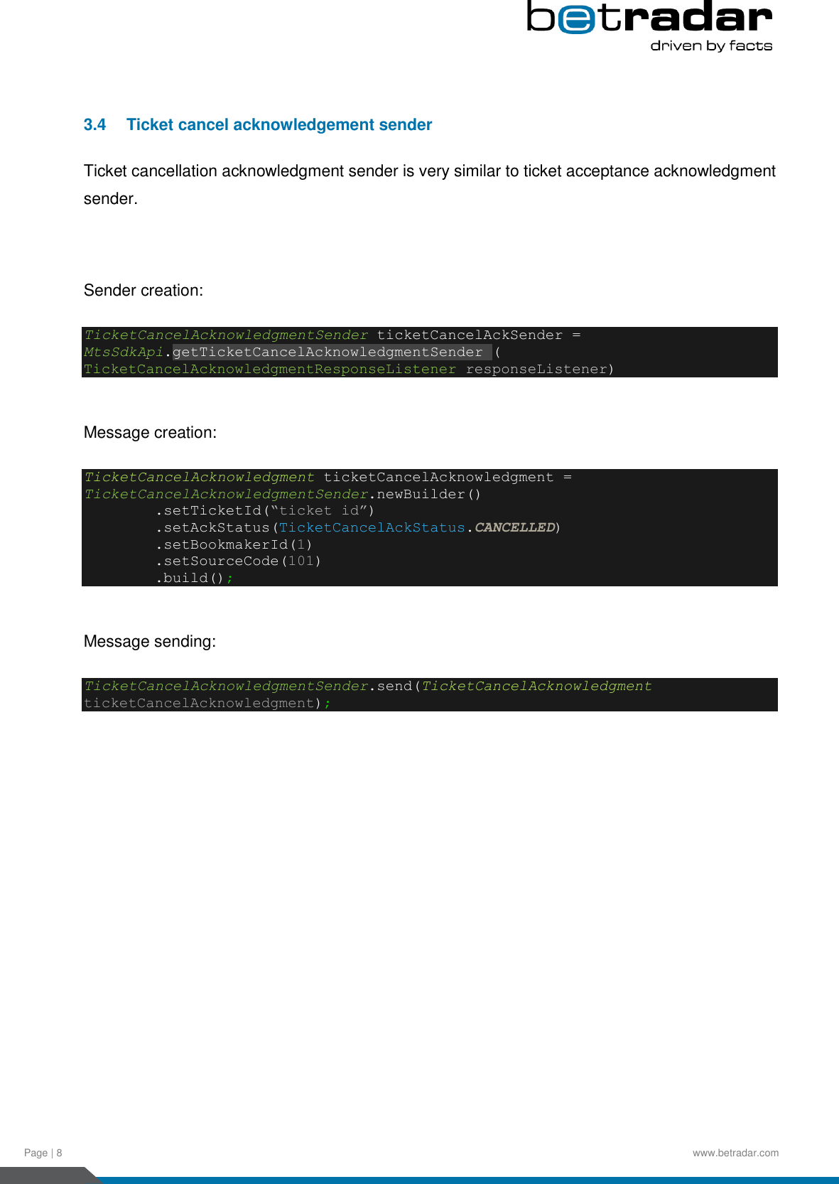 Page 9 of 10 - MTS SDK Developer Guide