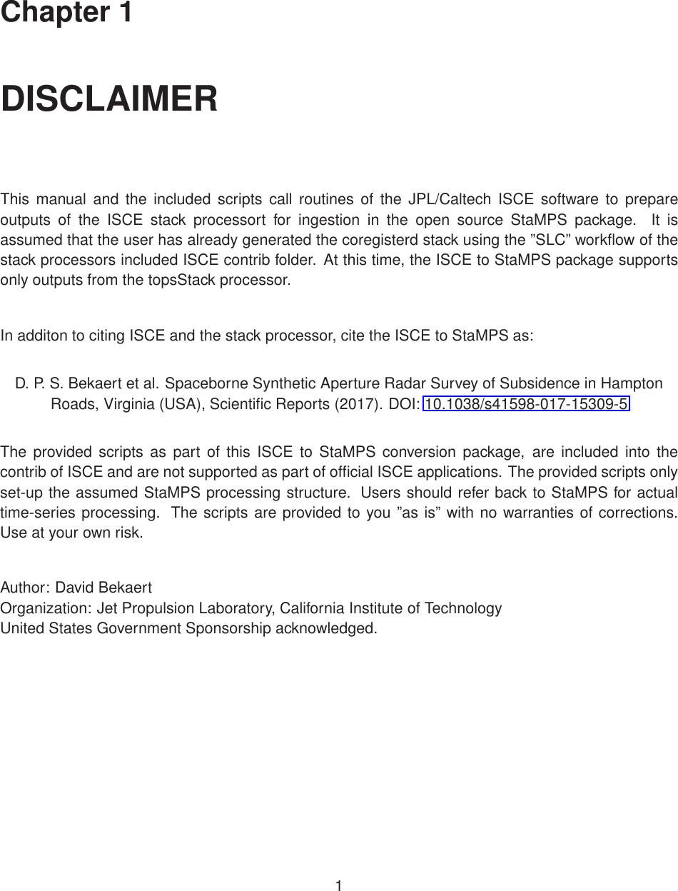 Page 3 of 8 - ISCE 2 StaMPS Manual
