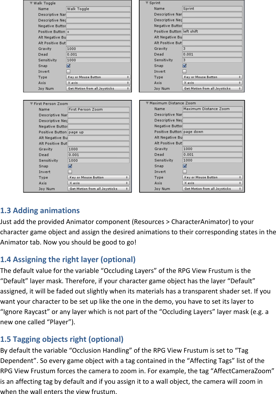 Page 2 of 7 - MMO RPG Camera & Controller Manual