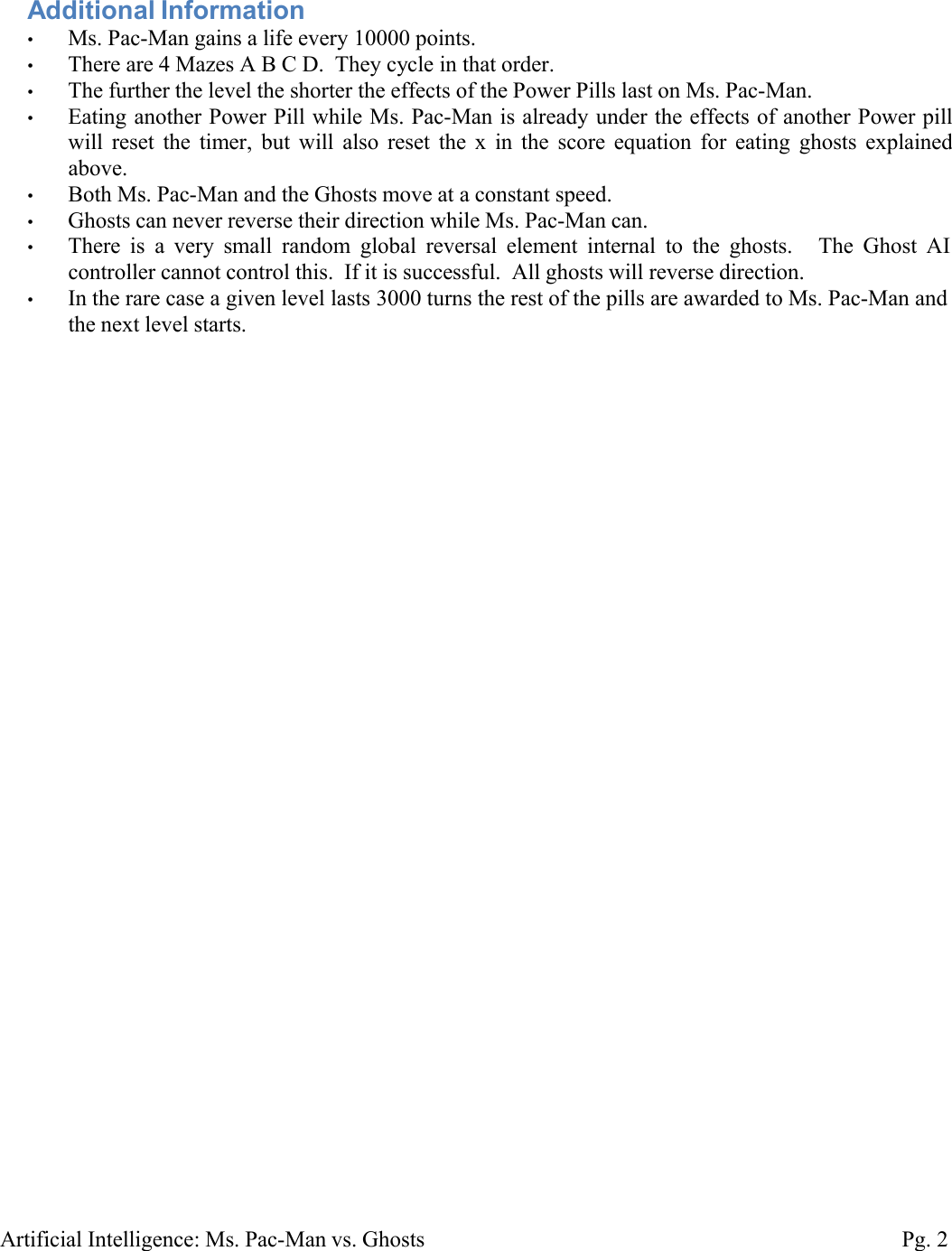 Page 2 of 6 - Manual - Ms. Pac-Man