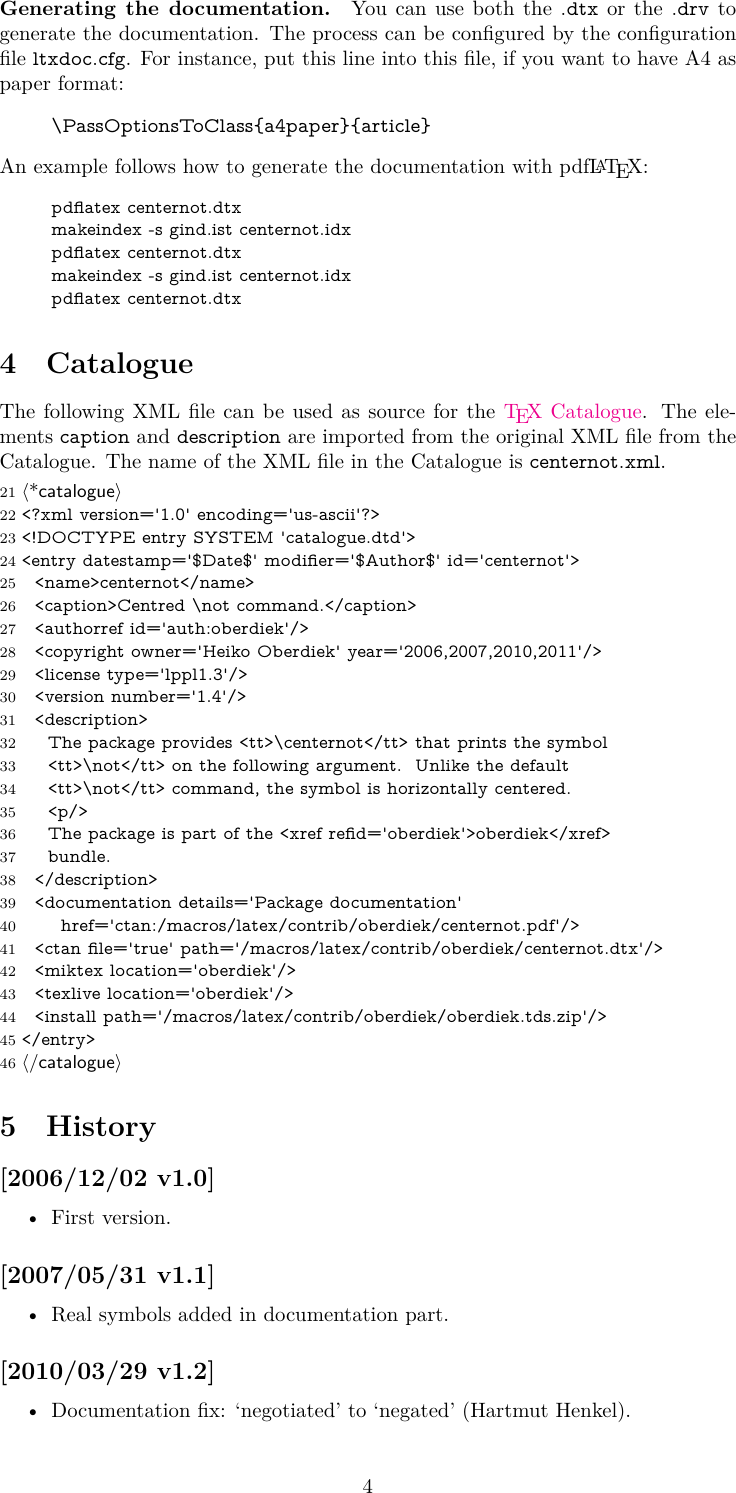 Page 4 of 5 - The Centernot Package Manual 3