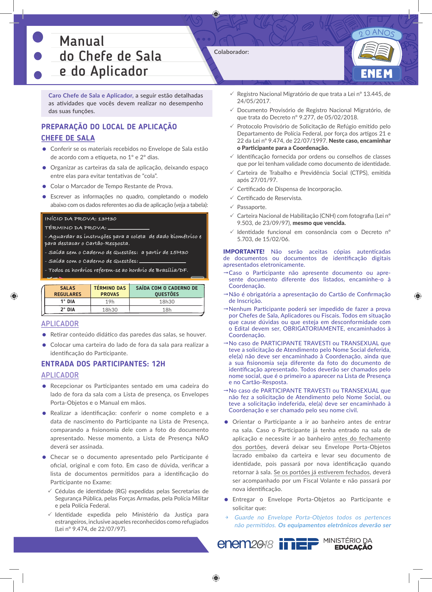 Page 1 of 4 - Manual CHEFE DE SALA