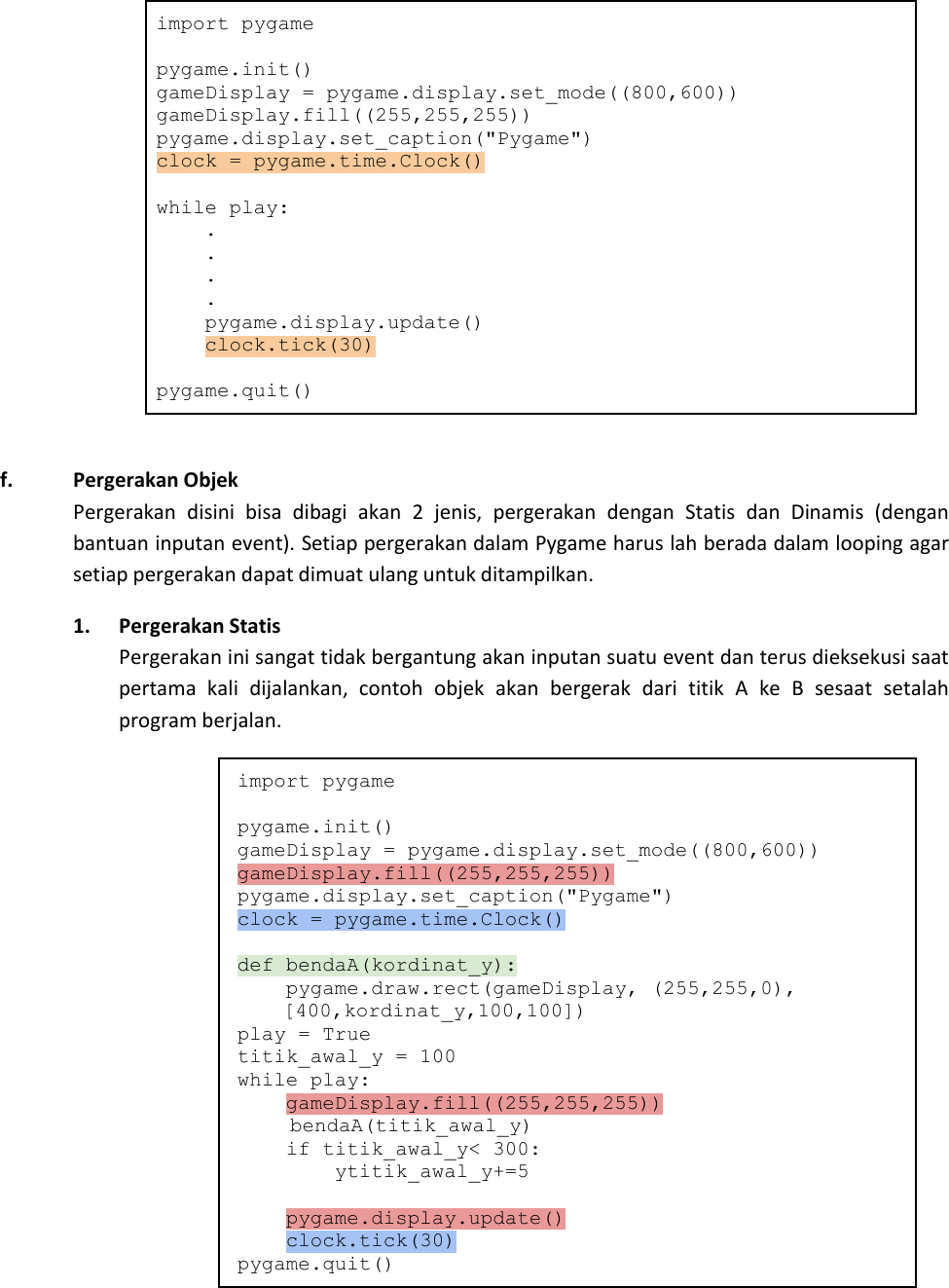 Page 4 of 8 - Manual Pygame