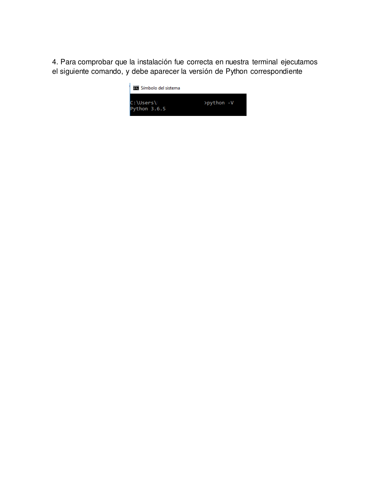 Manual De Instalacion Python