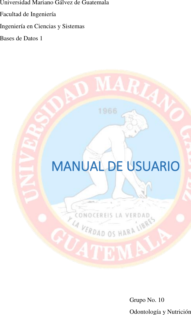 Page 1 of 11 - Manual De Usuario