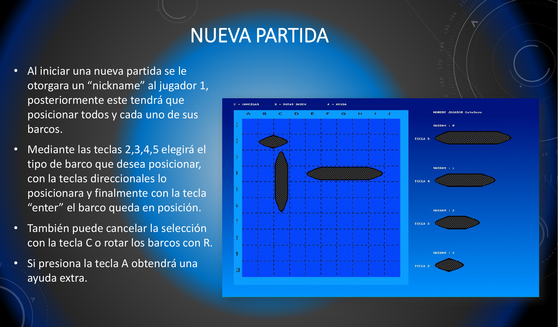 Page 5 of 12 - BATALLA NAVAL Manual De Usuario