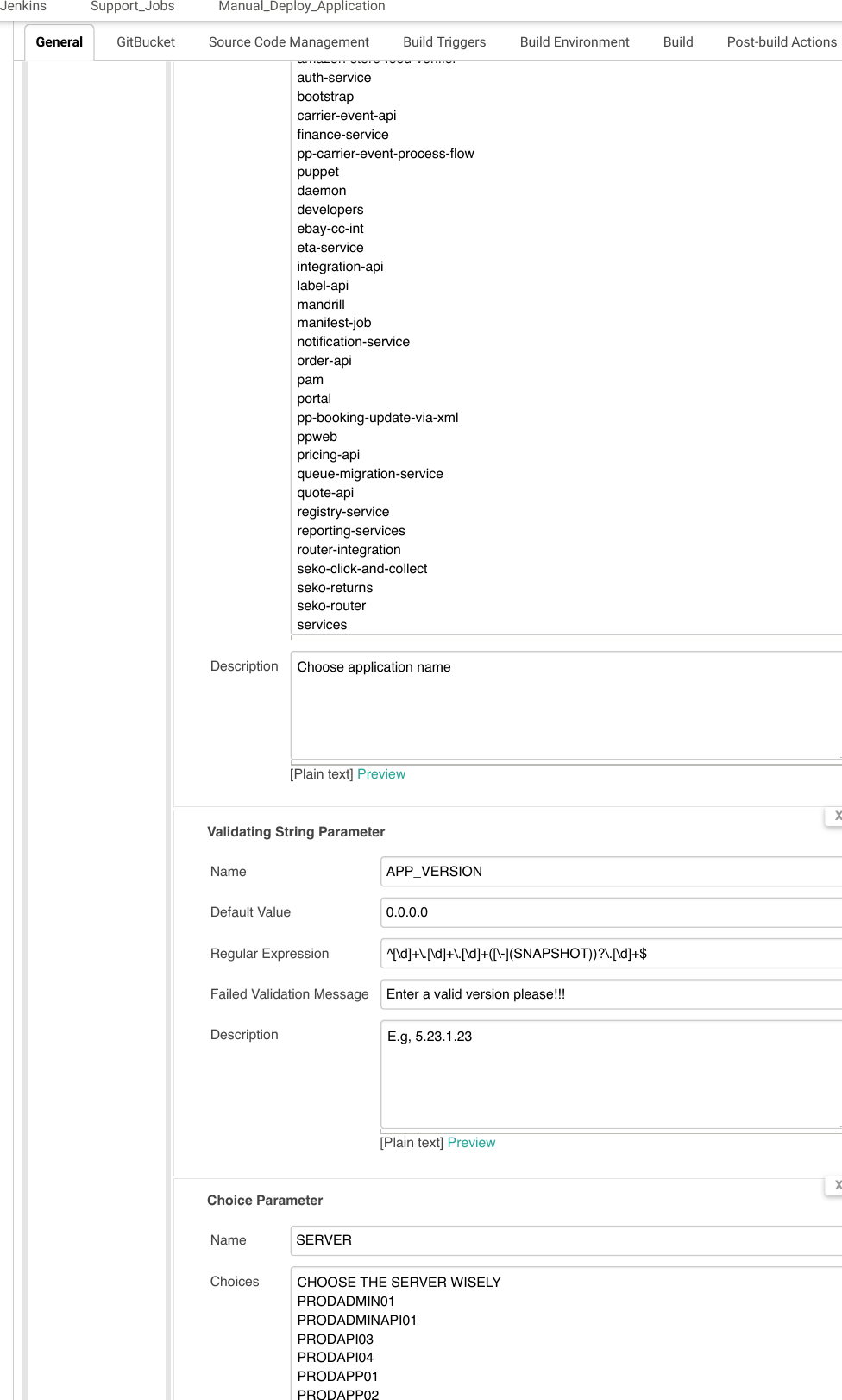 Page 2 of 5 - Manual Deploy Application Config Jenkins