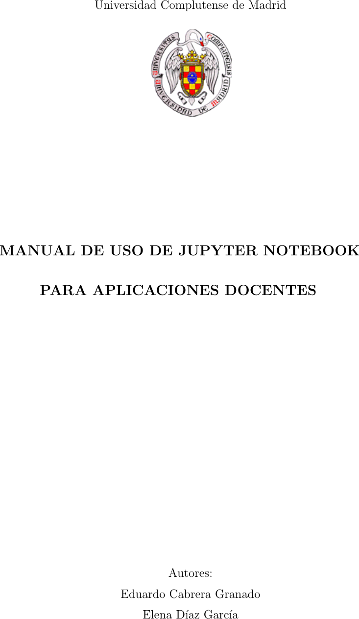 Manual Jupyter Spanish