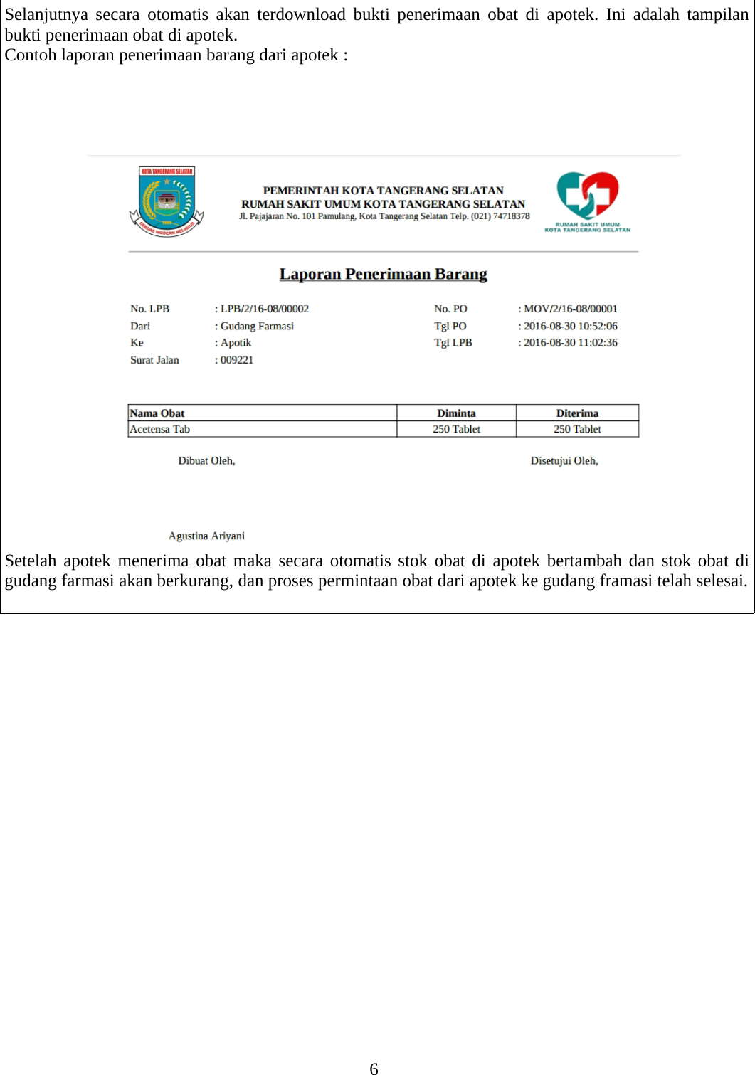 Page 6 of 6 - Manual Proses Permintaan Obat Dari Apotek Ke Gudang Farmasi