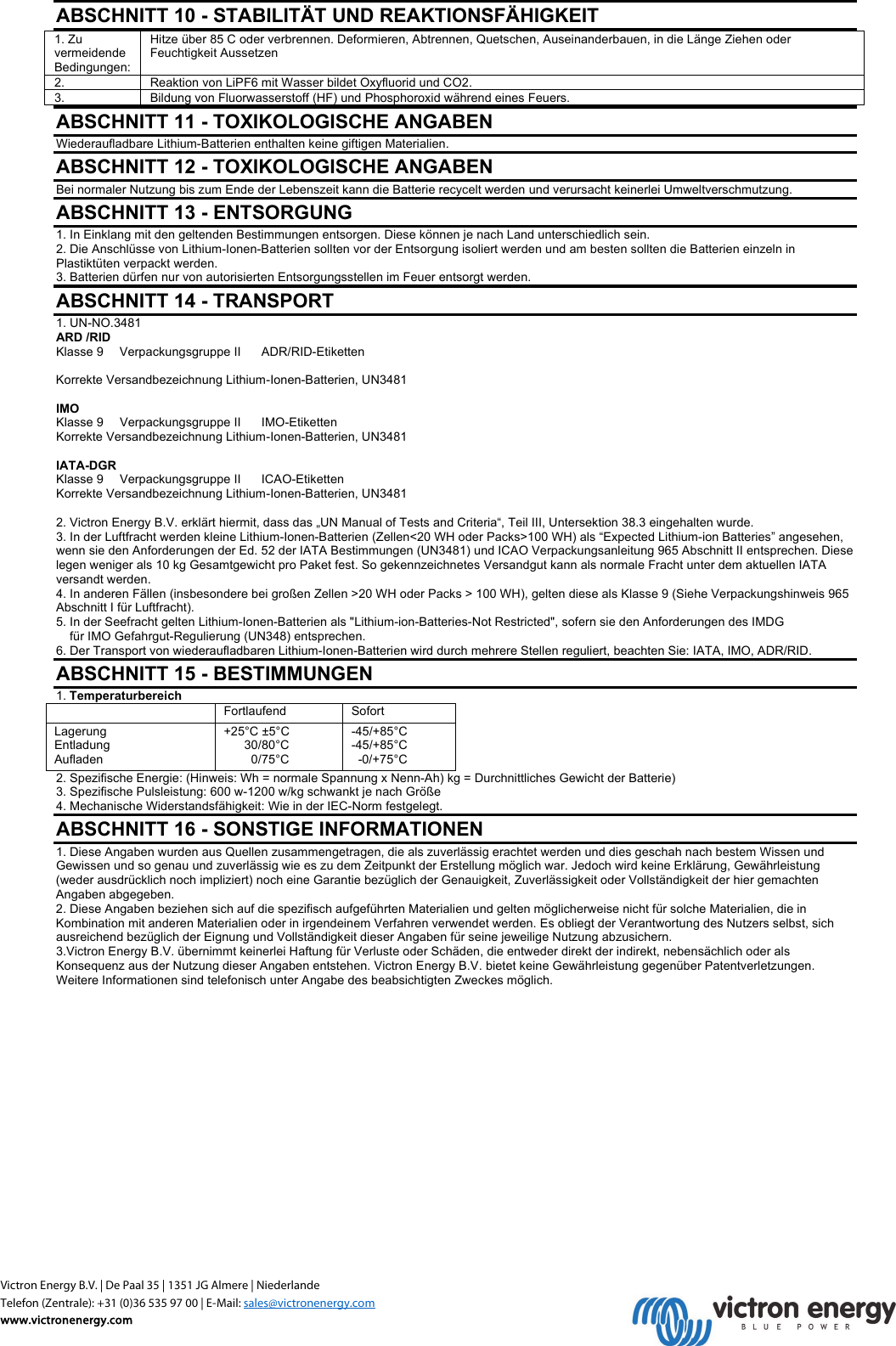 Page 3 of 3 - Victron Energy Battery Material-Safety-Data-Sheet-Peak--Power-Pack-DE