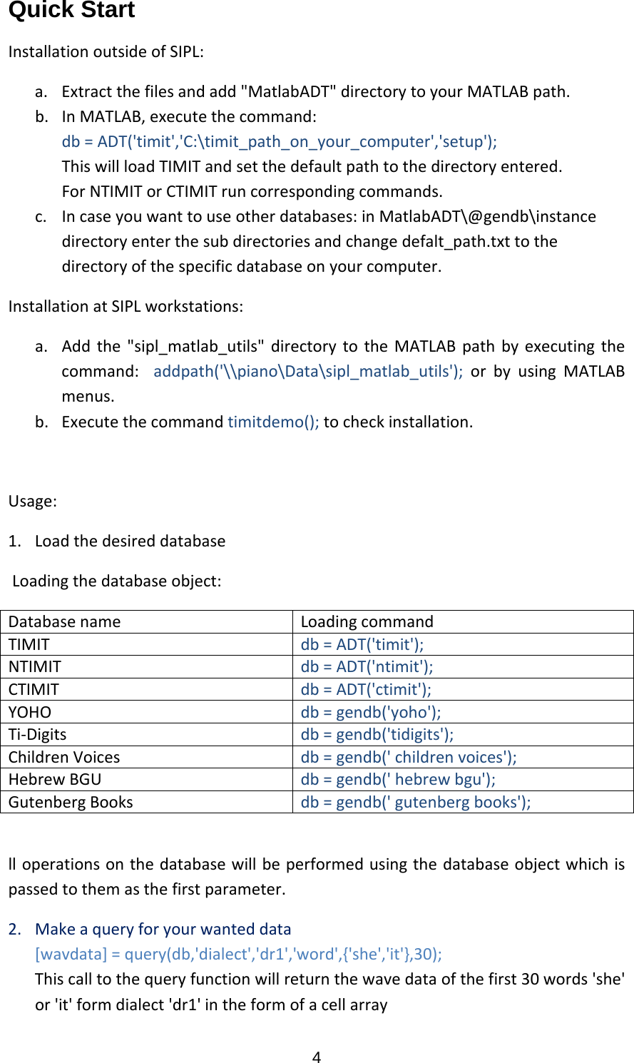 Page 4 of 12 - MATLAB_ADTx Matlab ADT - User Manual