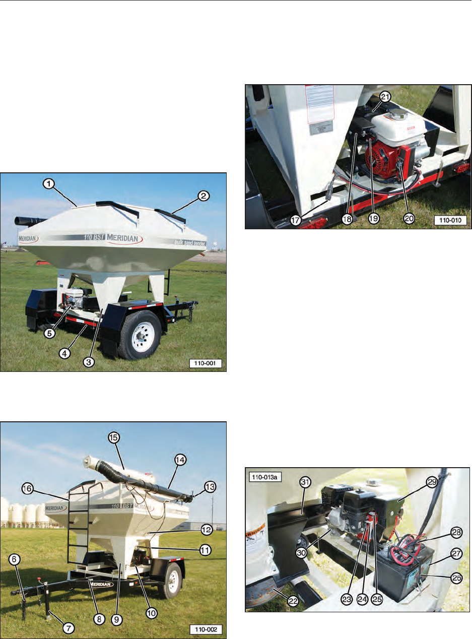 2016 Meridian 110BST Seed Tender Operator Manual