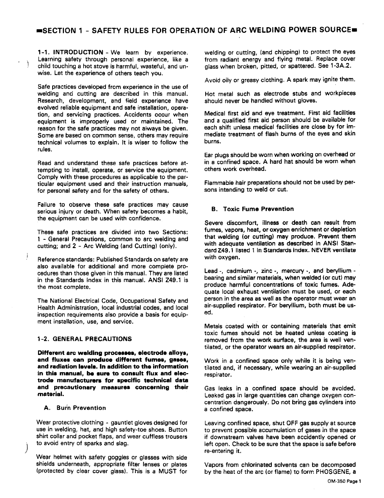 Miller Syncrowave 300 Manual
