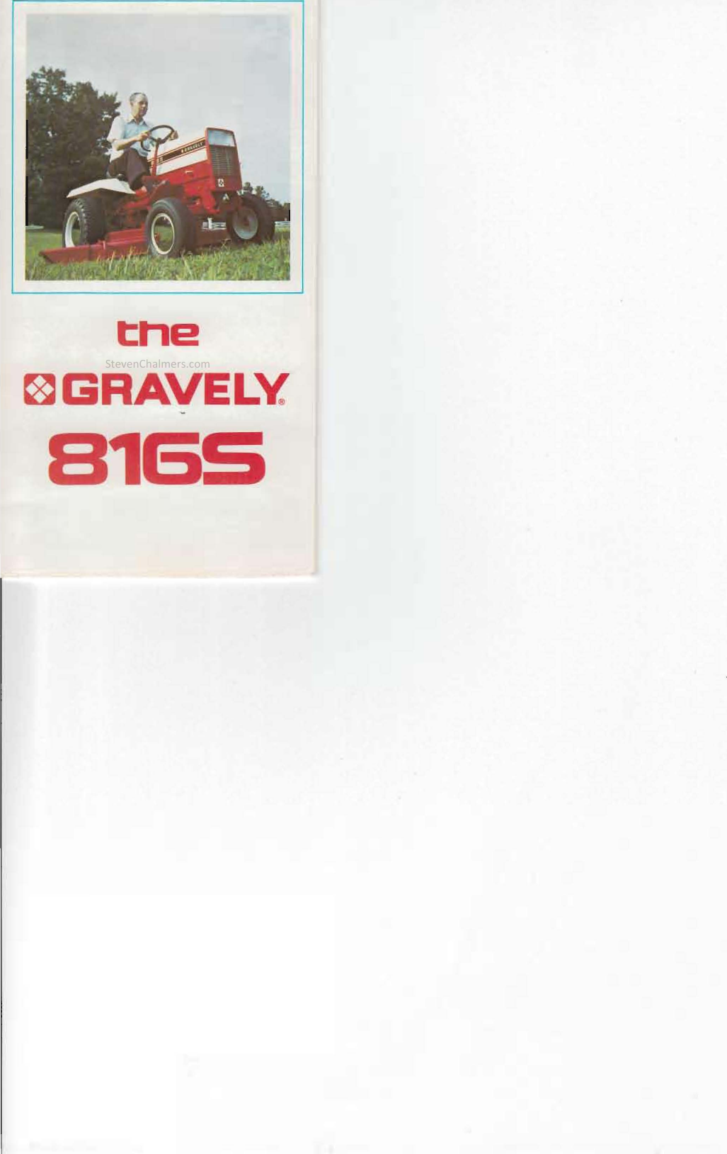 Page 1 of 4 - Gravely - The 816S  !! Mini Flyer-816S