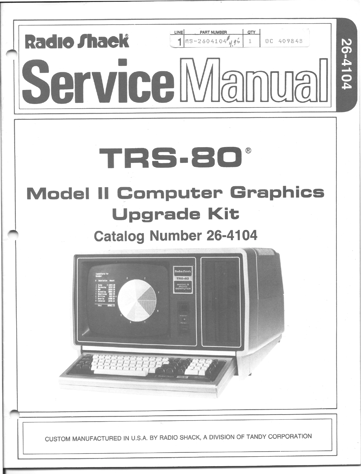 ii-computer-graphics-service-manual