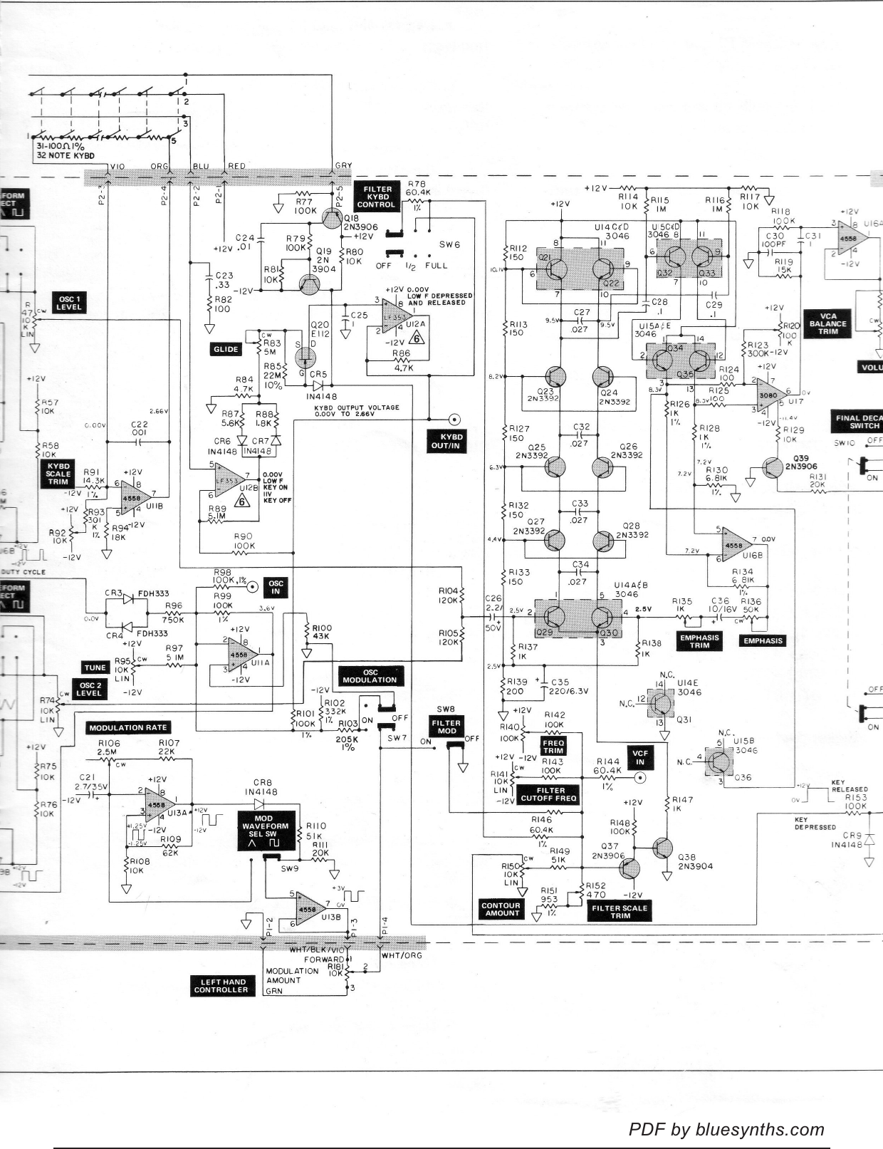 Page 3 of 9 - Moog Prodigy-schematics