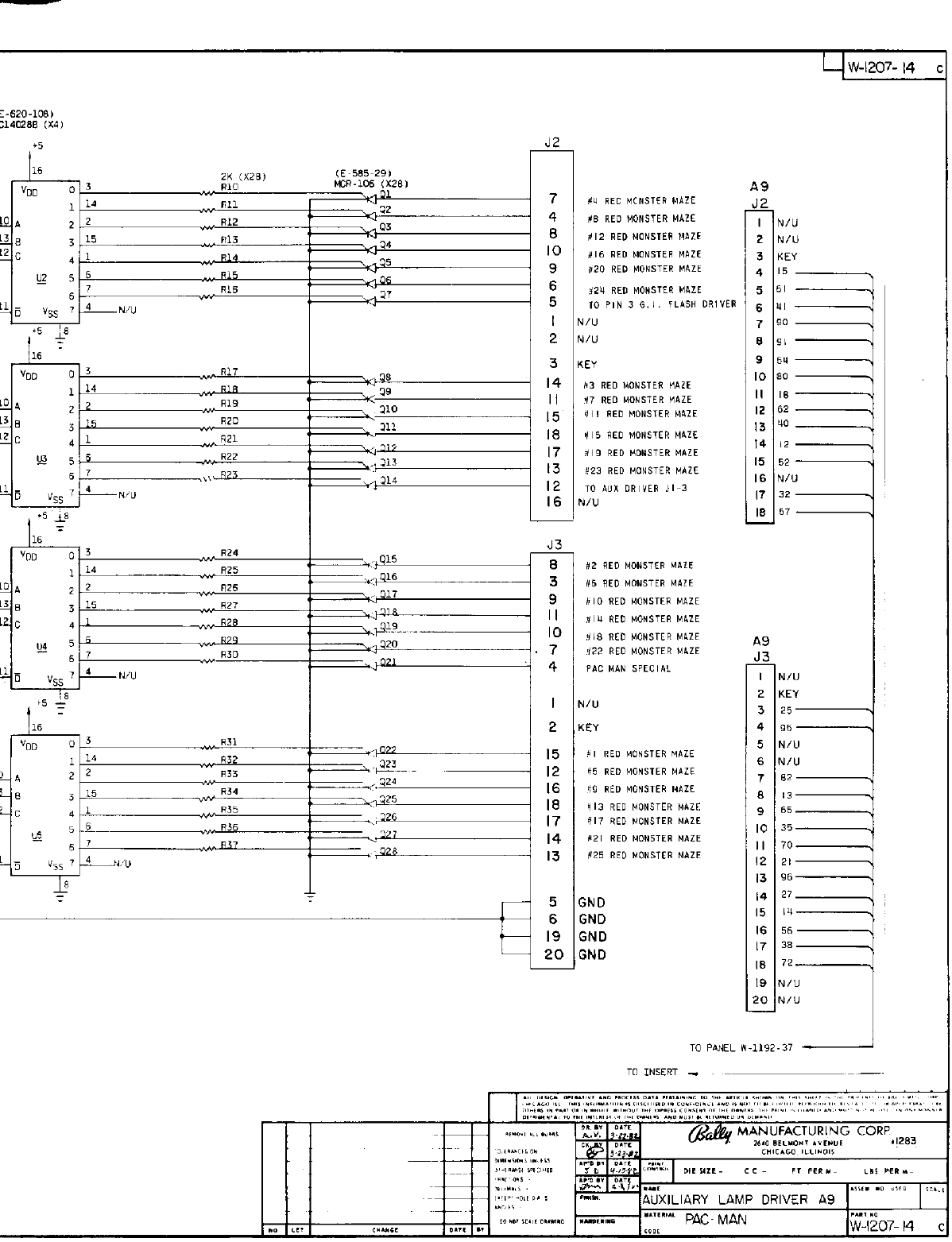 Mr And Mrs Pacman Schematics