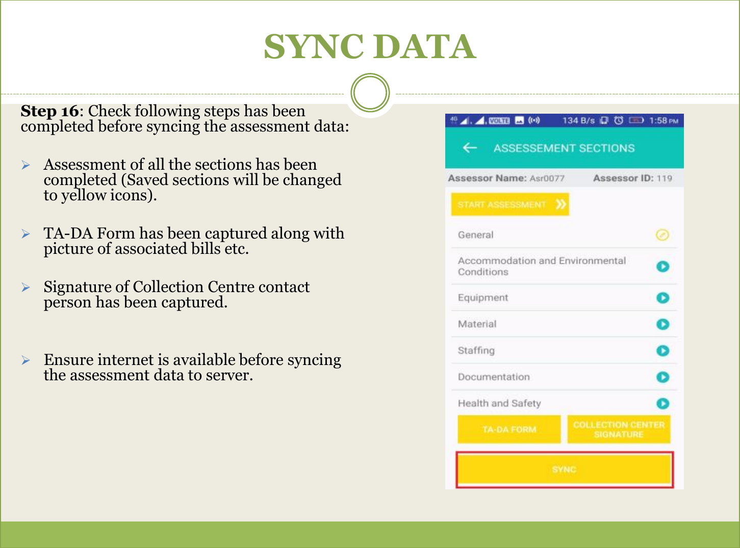 Page 11 of 12 - Swachh Survekshan Rural NABL SCF-Assessors-Mobile App Training Manual