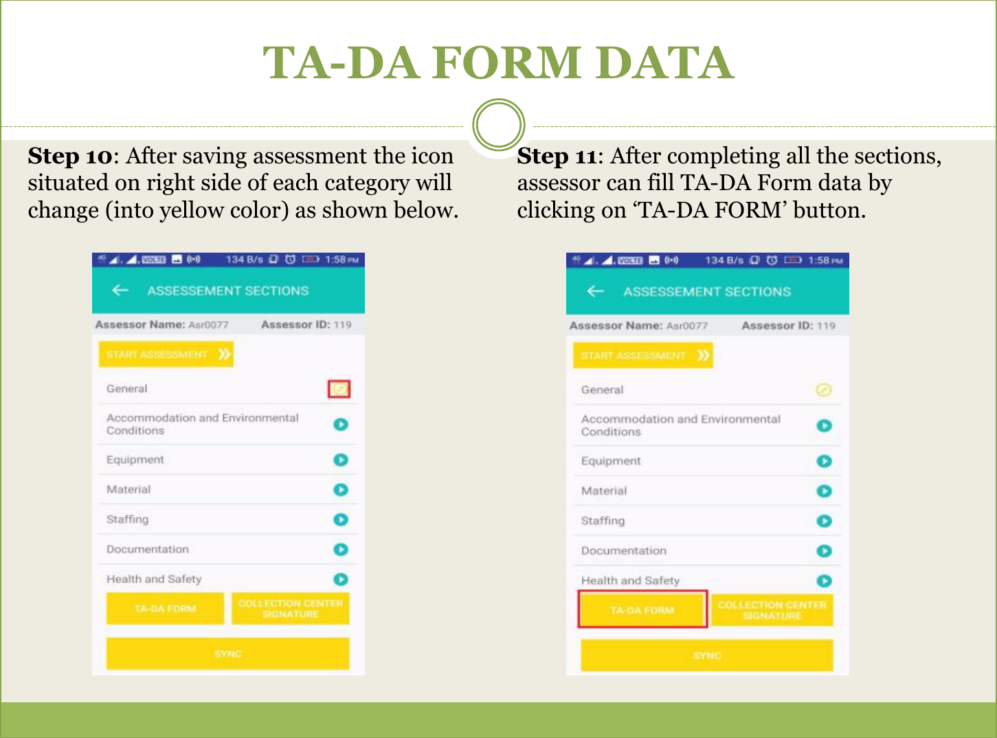 Page 8 of 12 - Swachh Survekshan Rural NABL SCF-Assessors-Mobile App Training Manual