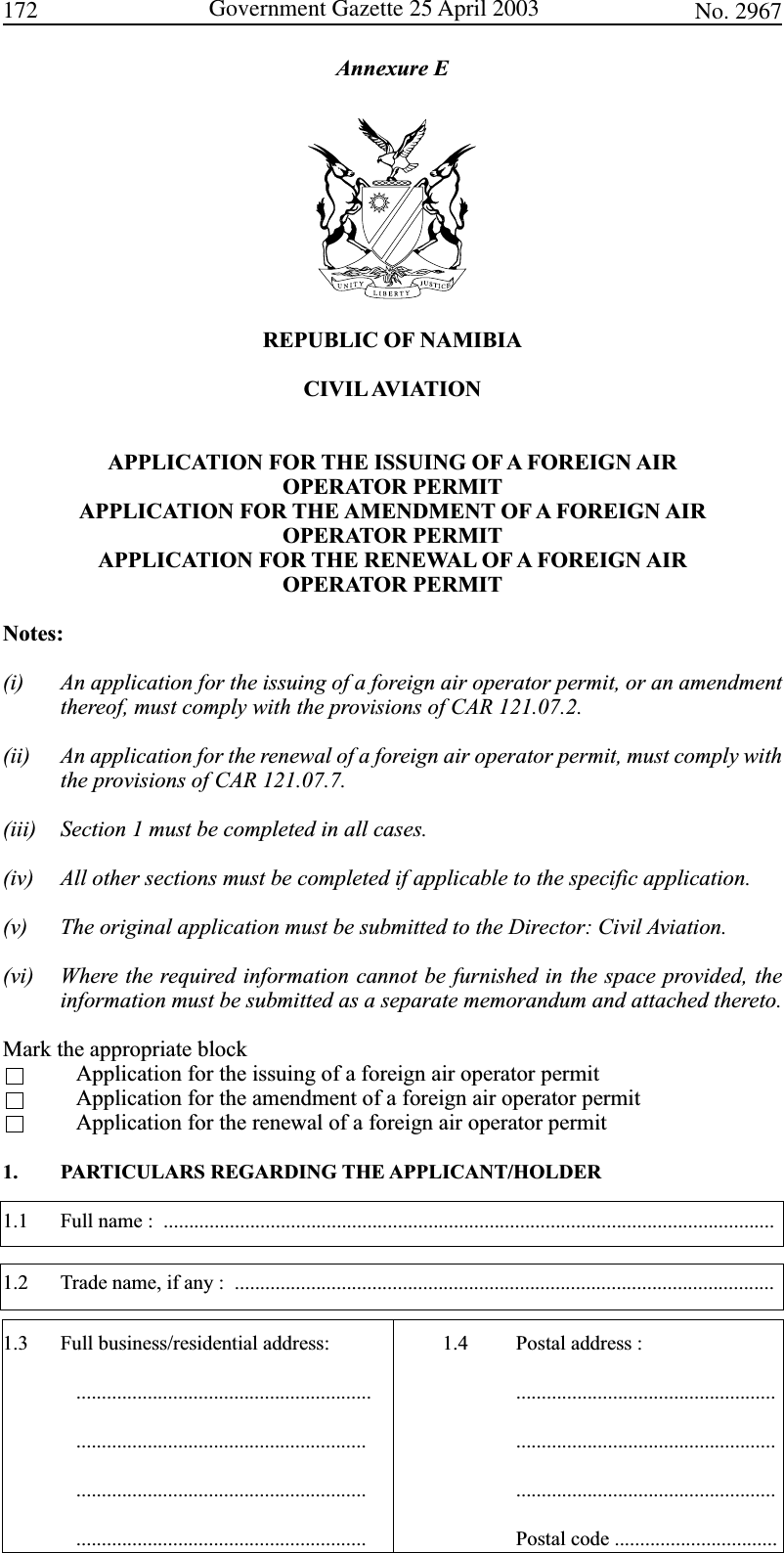 Page 5 of 8 - NAMCATS 121 -forms Gaz 2967-part 3
