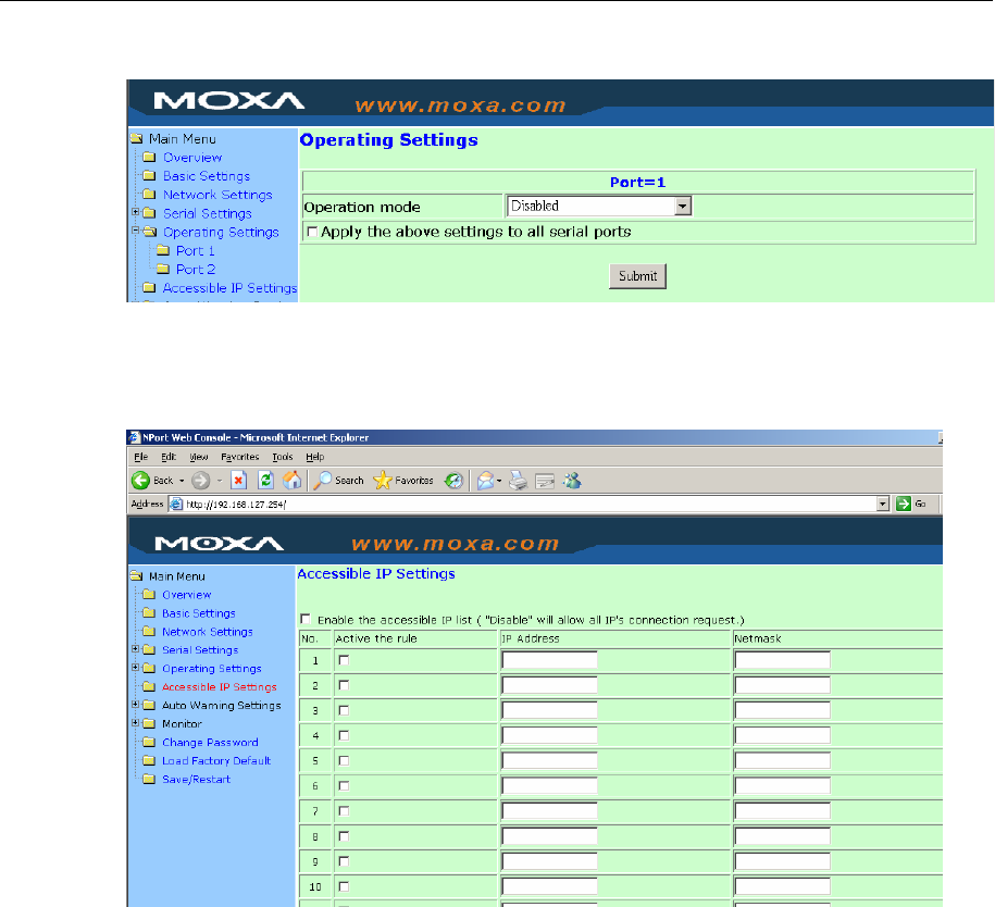 Nport 5110 Series User S Manual Users V2