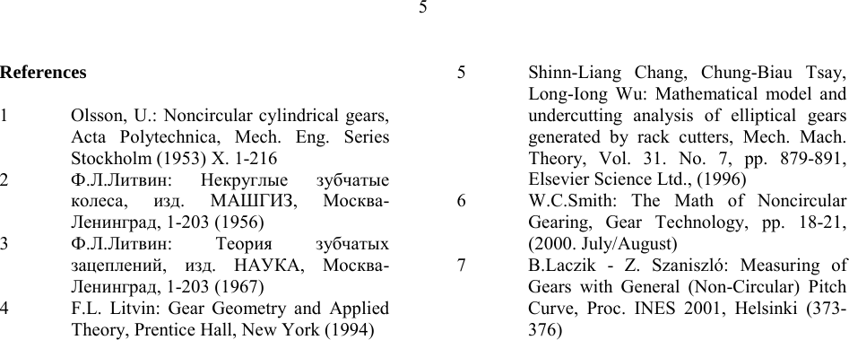 Page 5 of 5 - Involute Profile Of Non-circular Gears Non-Circular-Gears