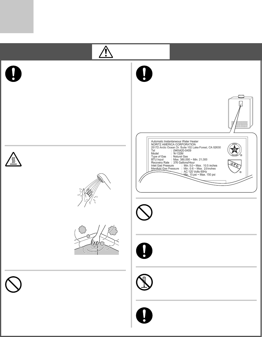 Noritz N 132M Owner Guide And Installation Manual