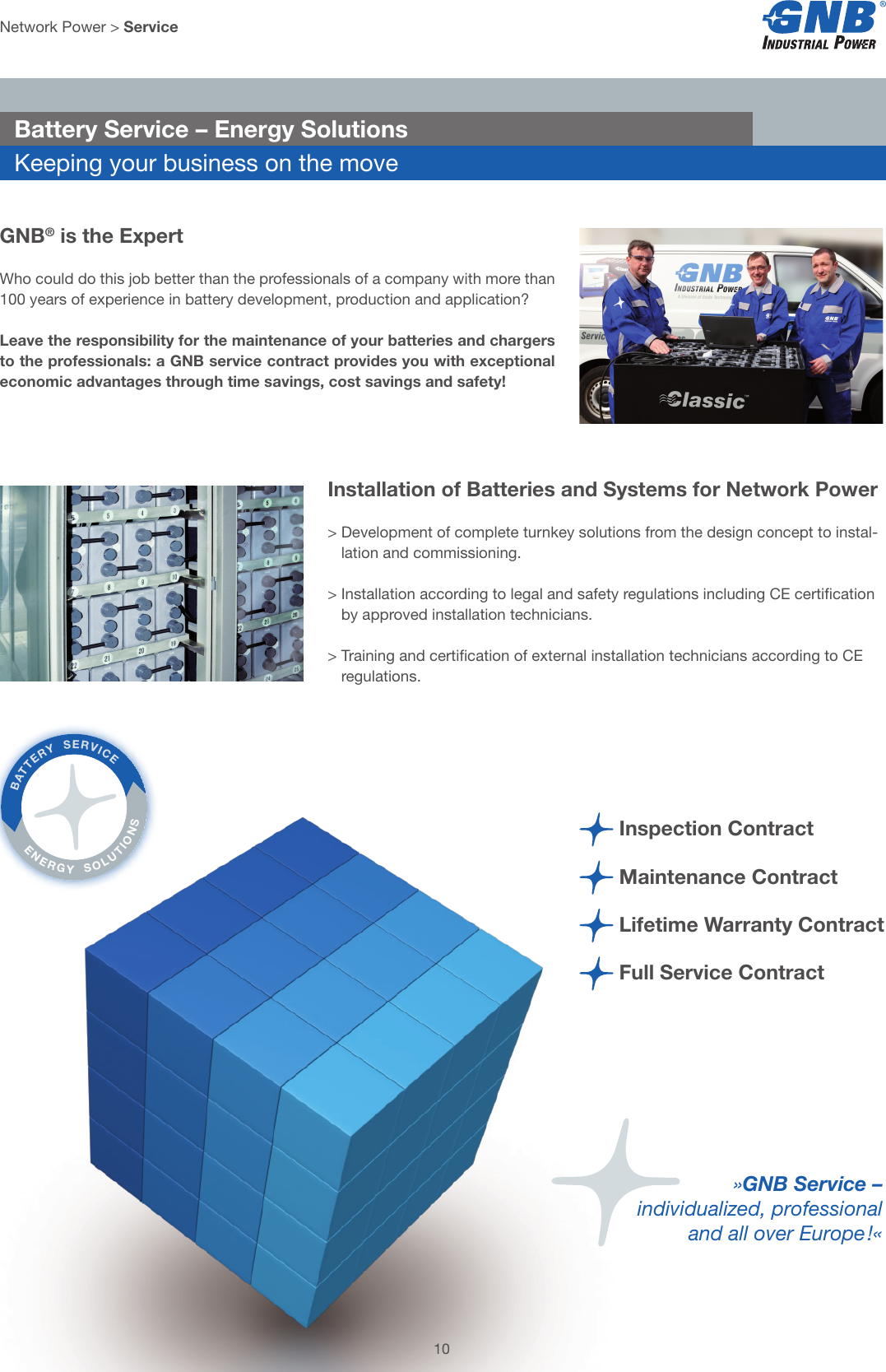 Page 10 of 12 - GNB NP Classic Solar OPz S Battery