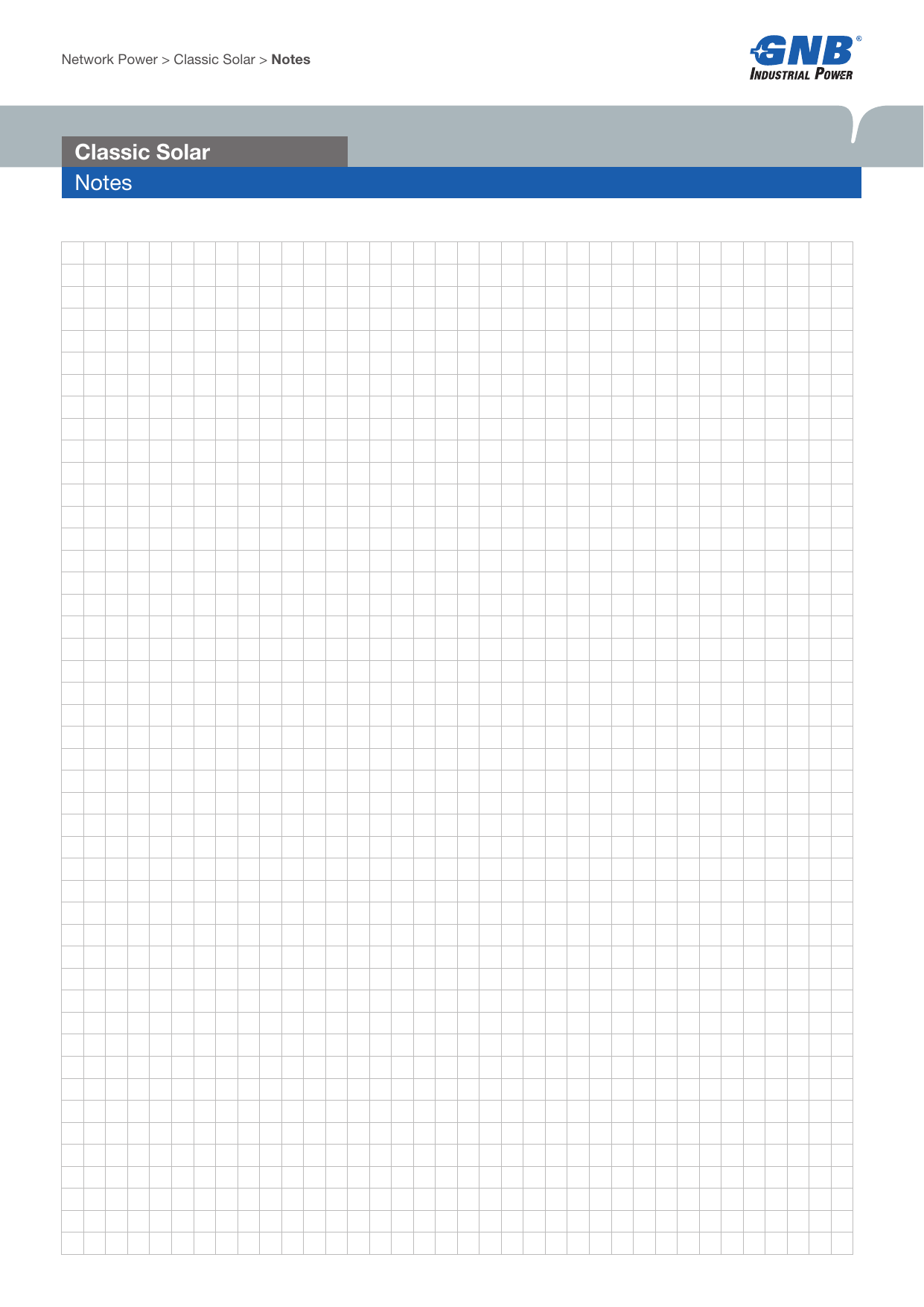 Page 11 of 12 - GNB NP Classic Solar OPz S Battery