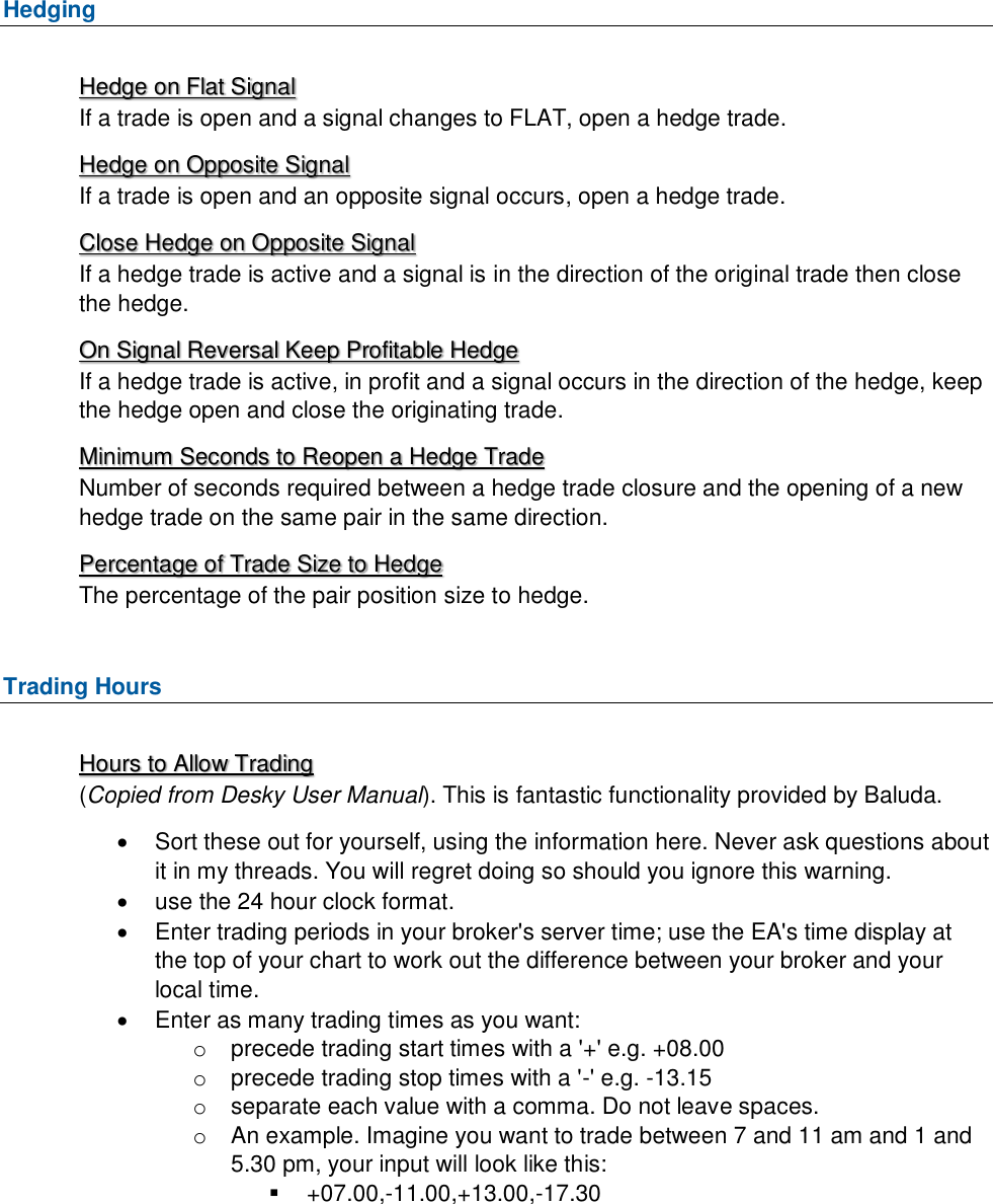 Page 8 of 11 - Oanda TDesk Drone-Manual