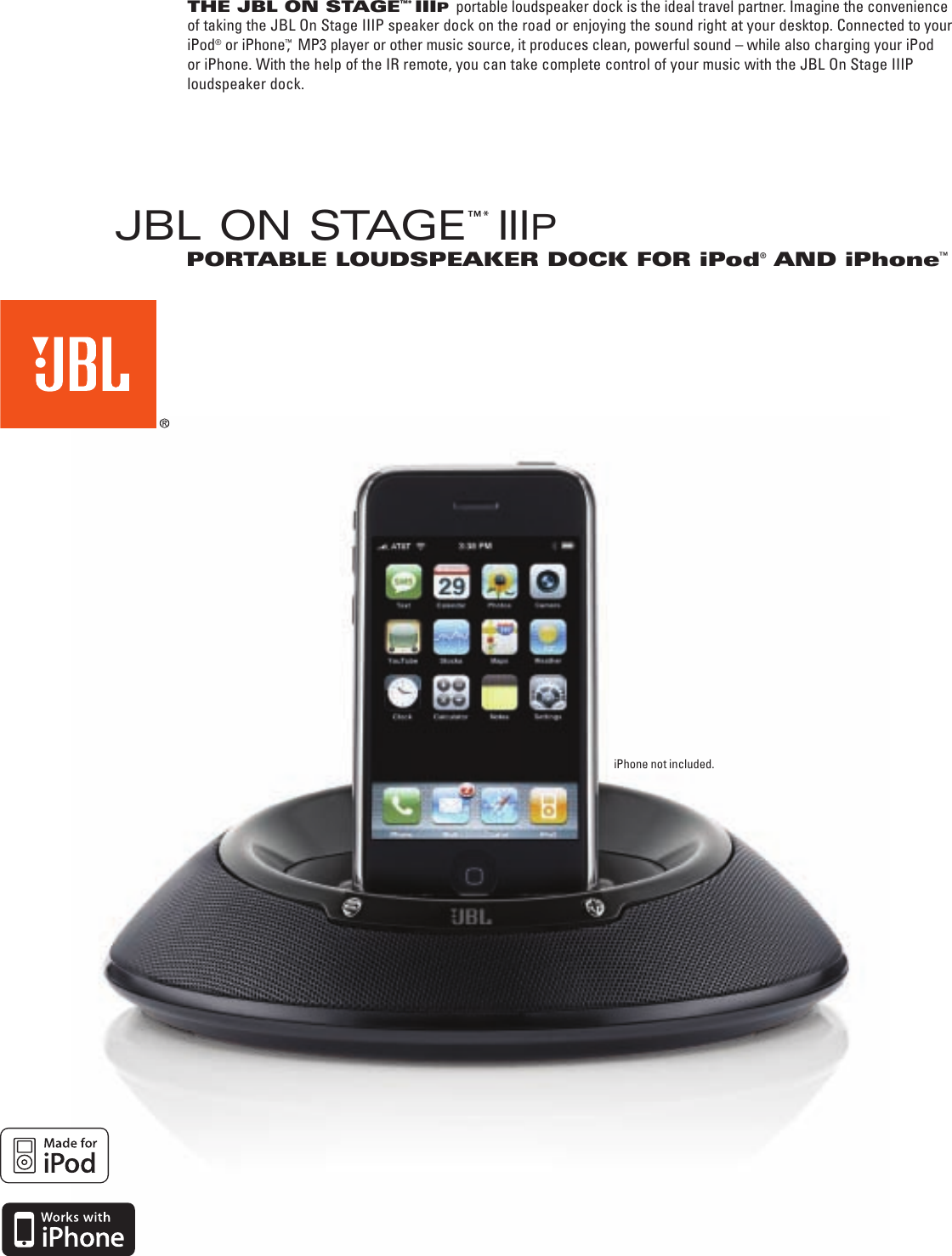 Jbl on stage ii power cord