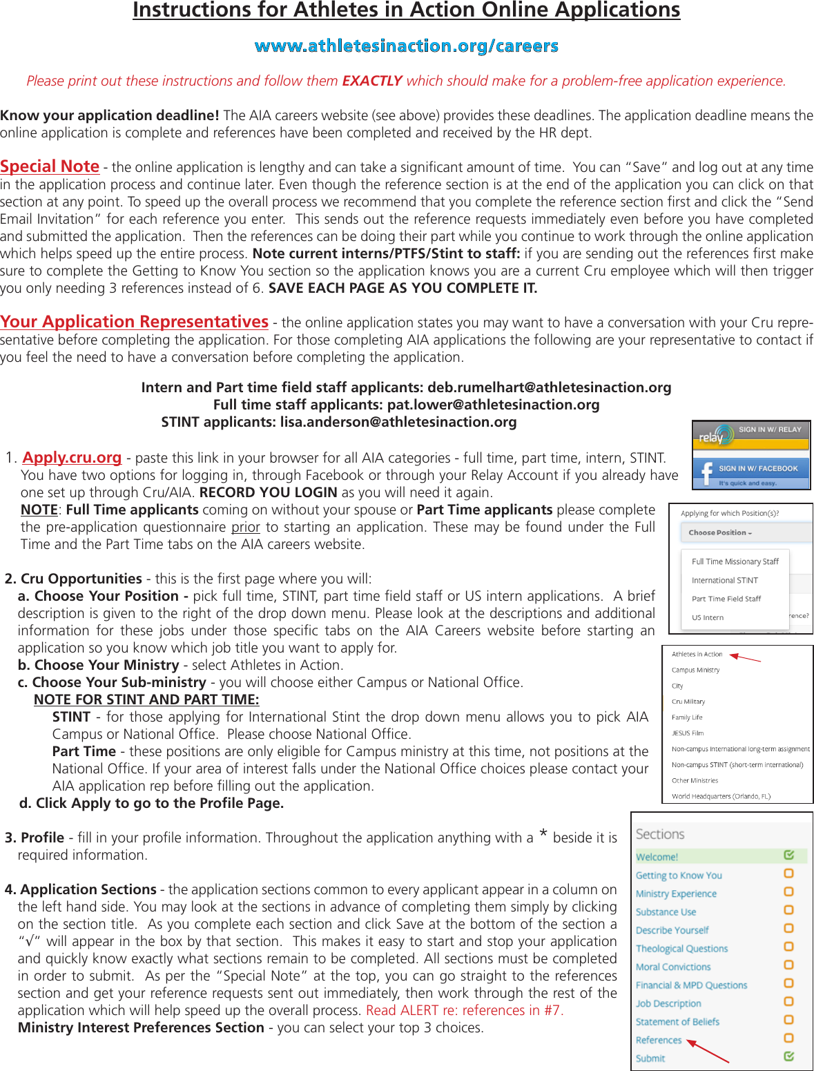 Page 1 of 2 - One Ap Instructions