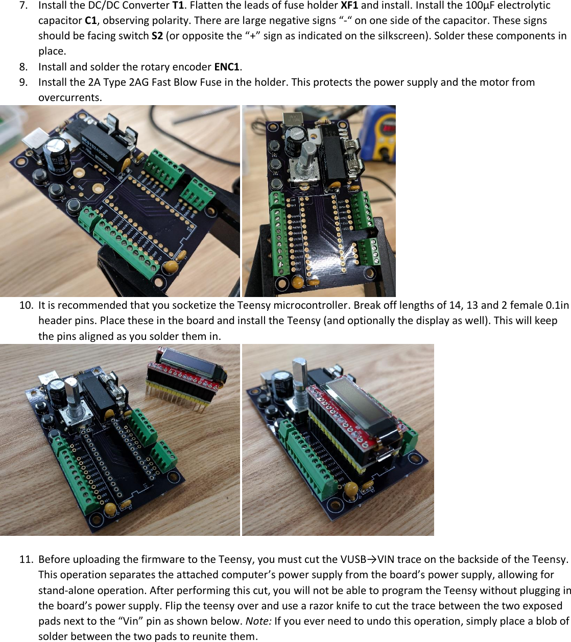 Page 5 of 7 - Open Source Syringe Pump Build Instructions