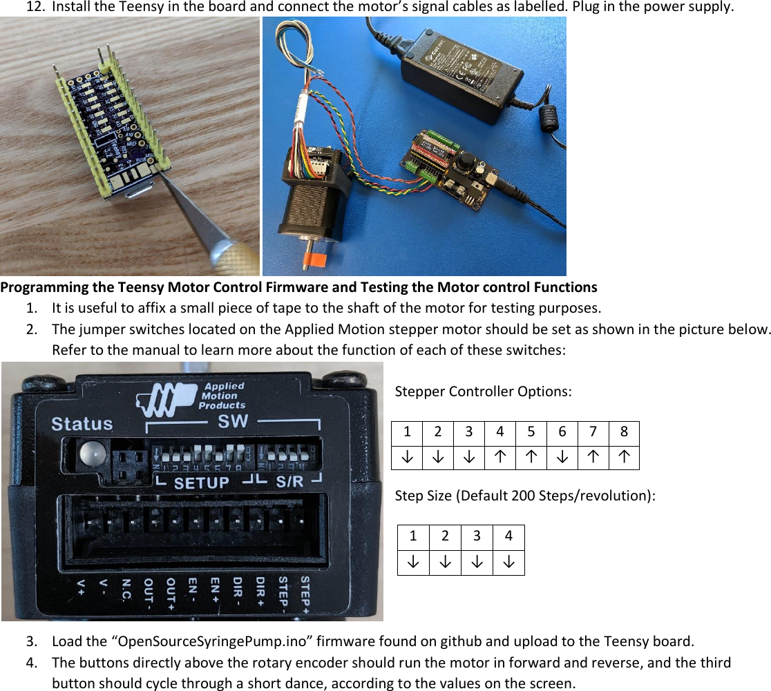 Page 6 of 7 - Open Source Syringe Pump Build Instructions