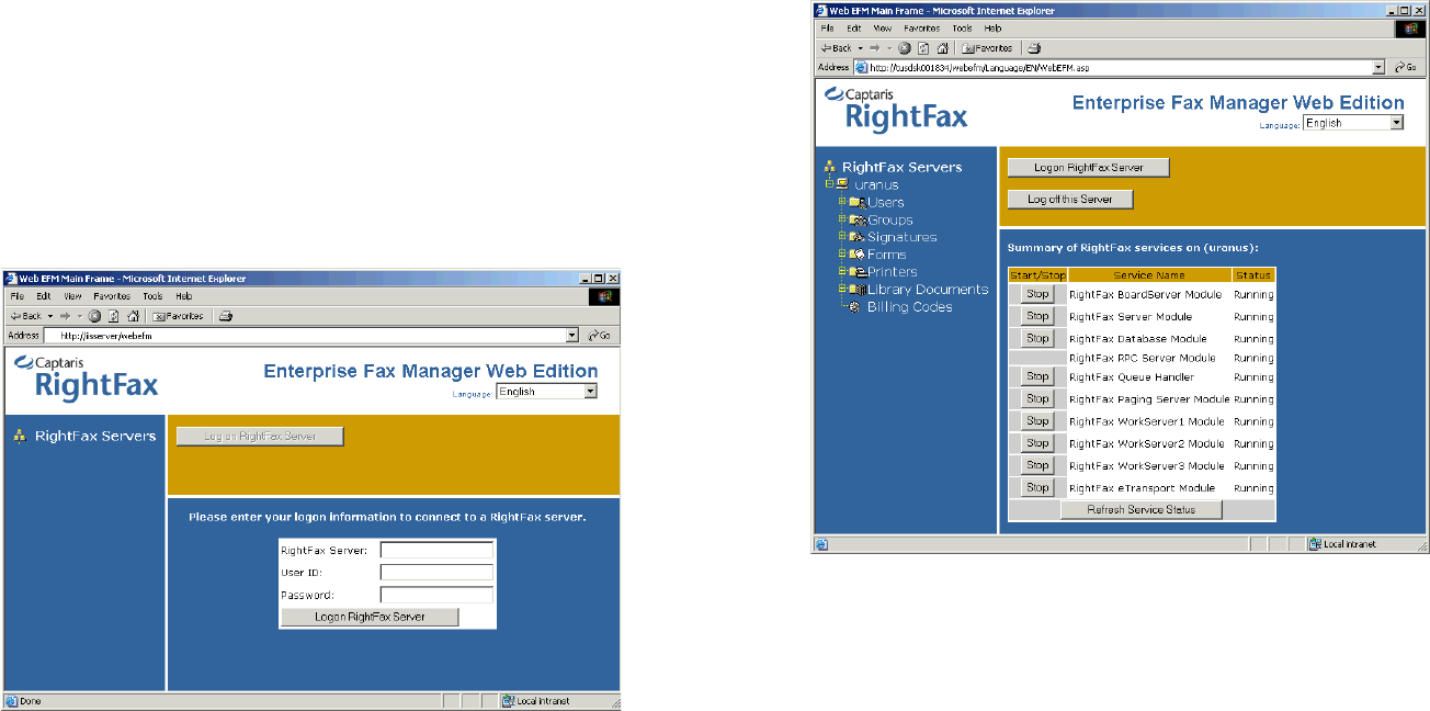 rightfax web client login